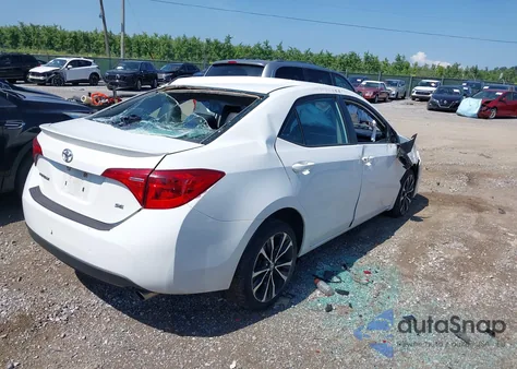 2017 Toyota Corolla Se из США, поврежденный, VIN 5YFBURHE8HP689577